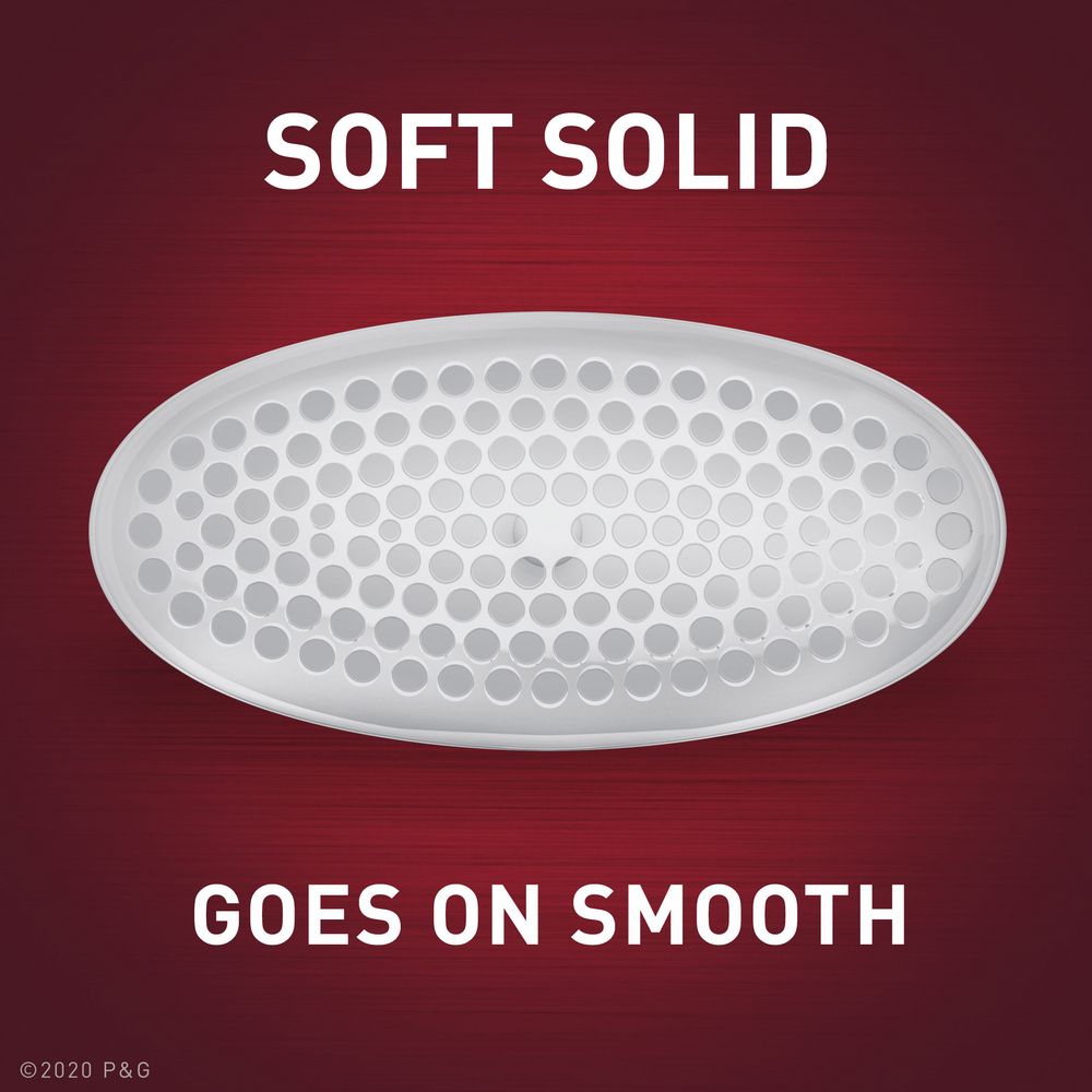 Old Spice Sweat Defense Soft Solid Antiperspirant and Deodorant keeps you feeling dry all day and promotes stronger and longer lasting sweat protection vs. invisible solid anti-perspirant and deodorant.