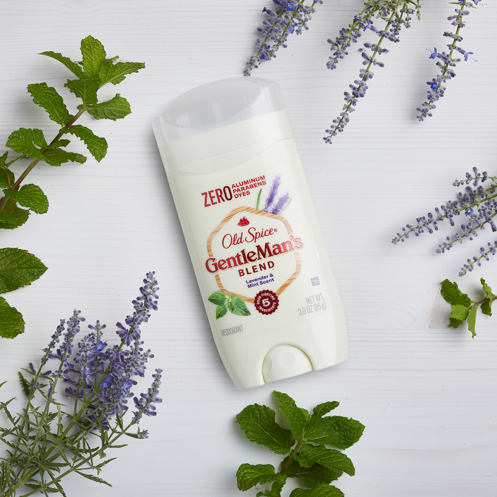 GentleMan's Blend Lavender & Mint Aluminum Free Deodorant 